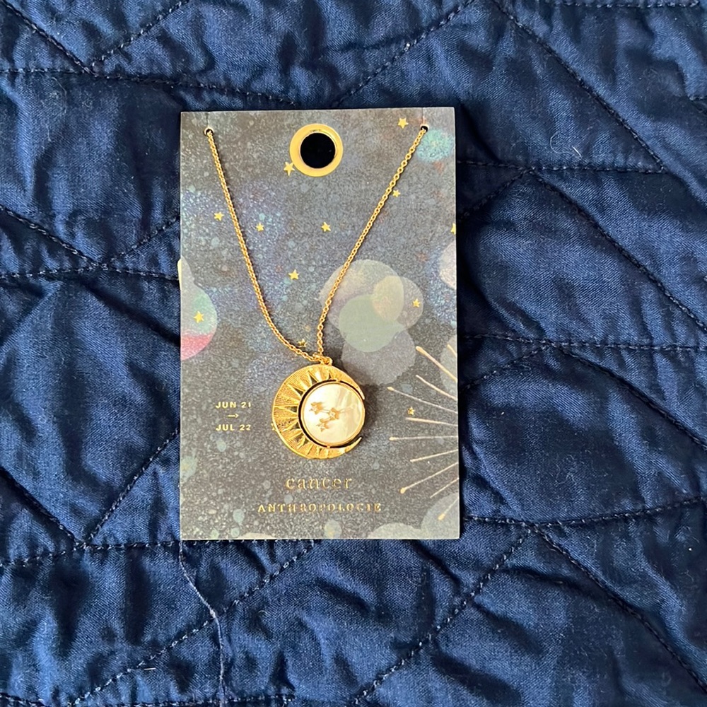 NWT cancer necklace from anthropologie